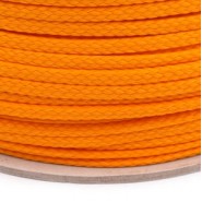 Fashion cord Ø 4mm Radiant Orange